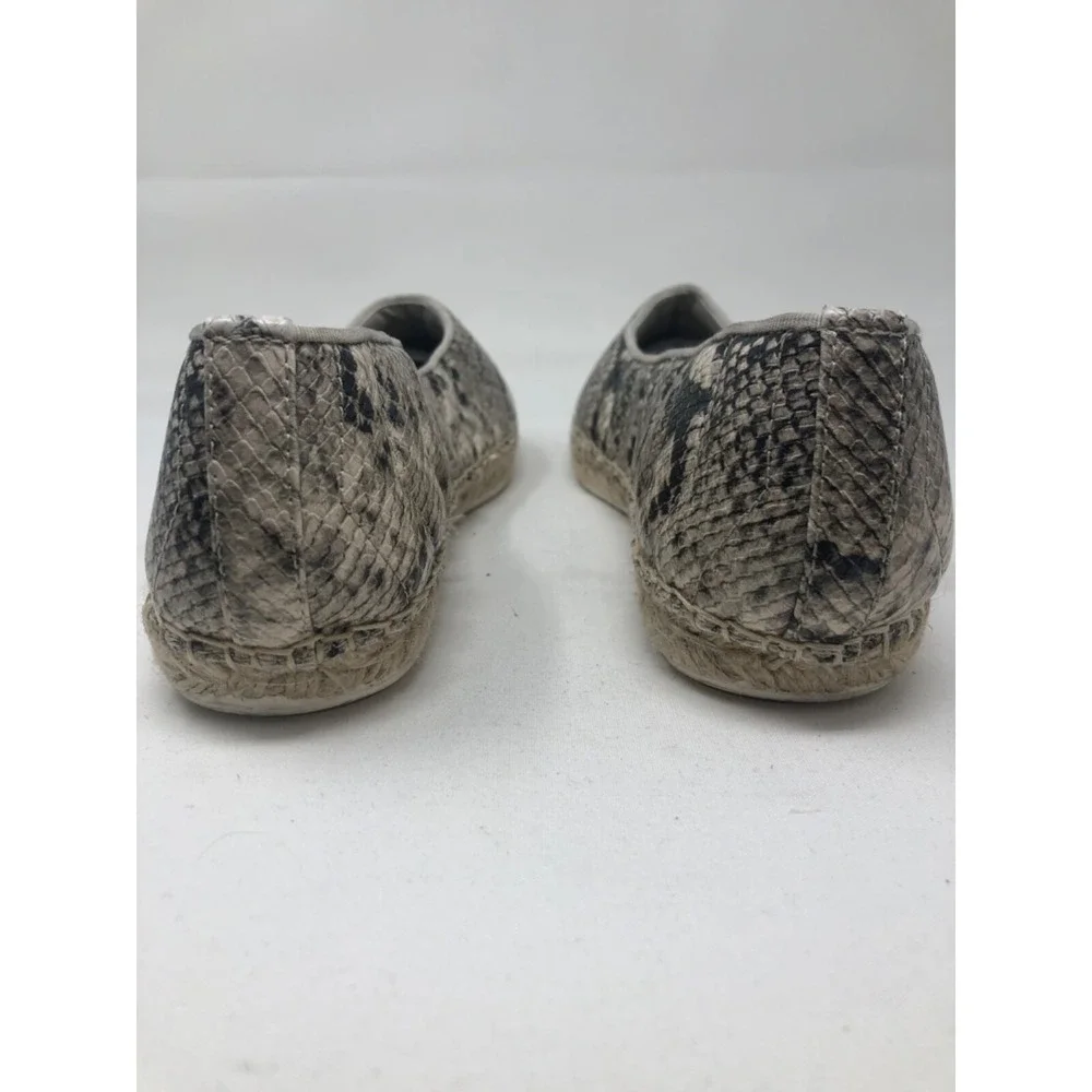 FRANCO SARTO Kiya Women's US 10 Snake Skin‎ Print Espadrille Slip On